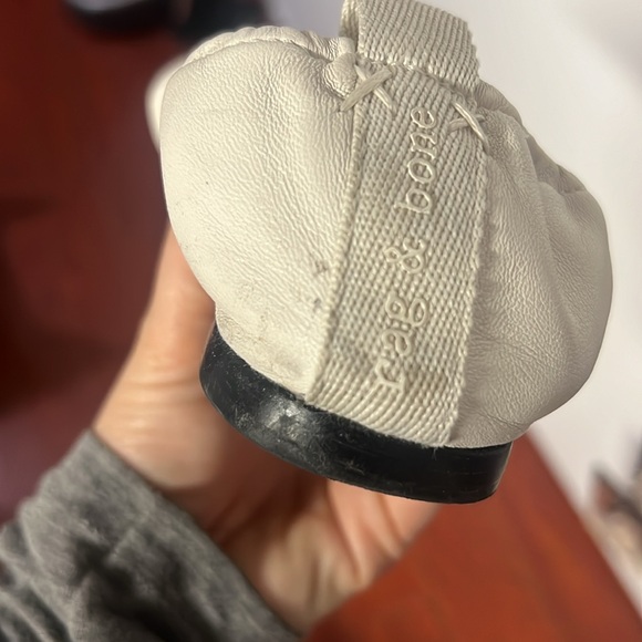 Rag & Bone Elly Ballet Flat in White - Picture 8 of 9